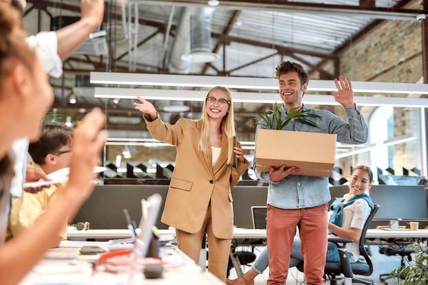 new employee being introduced to team